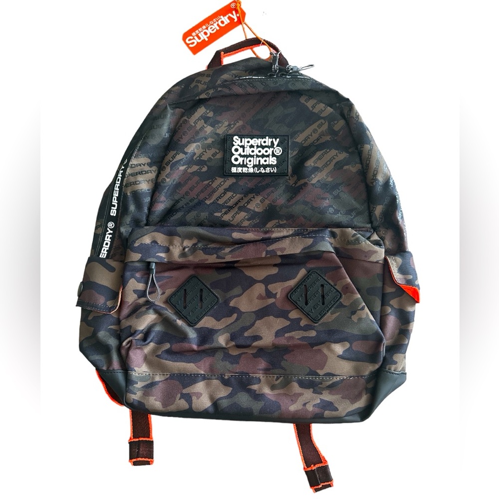 Superdry camo backpack New